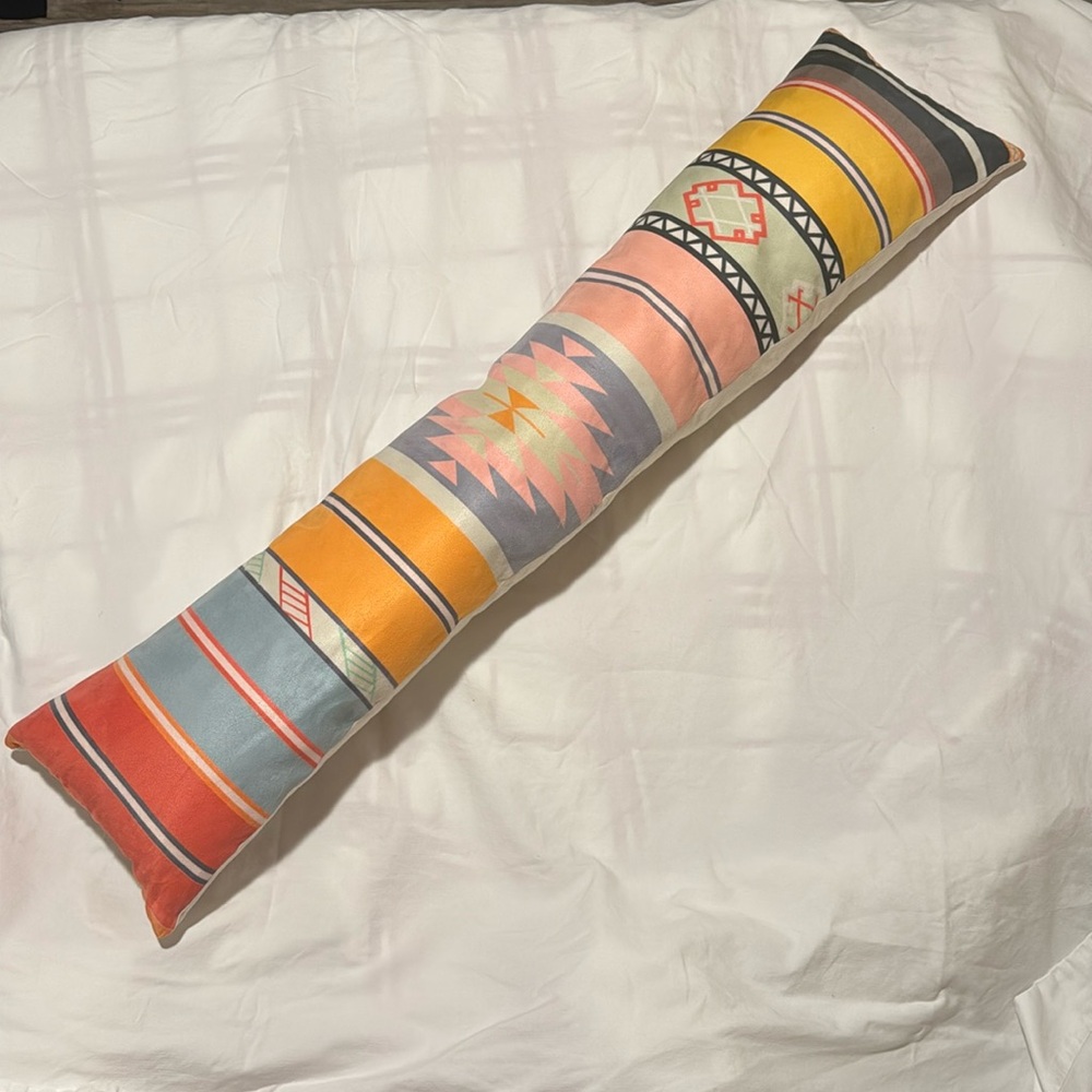 Lumbar throw pillow
